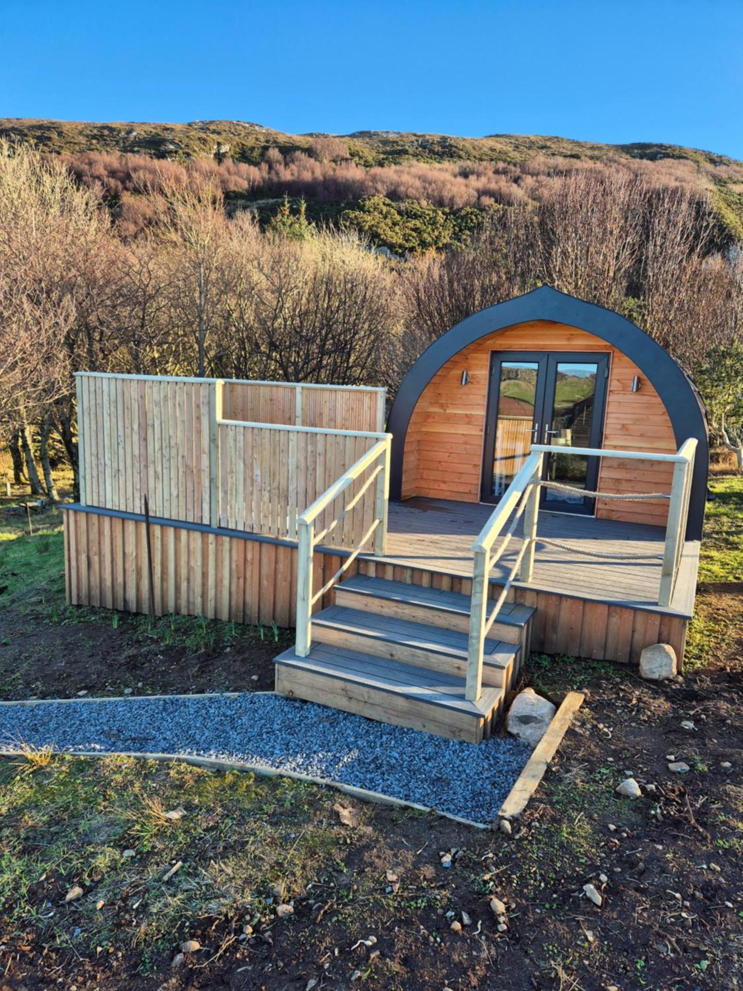 Tighlochan Pods Scourie 外观 照片